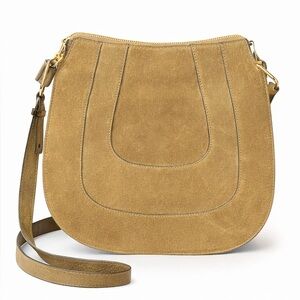 Steve Madden Tan Suede Shoulder Bag